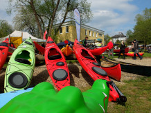 Blaues Band der Weser - Bootswana