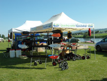 Blaues Band der Weser - Bootswana