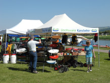 Blaues Band der Weser - Bootswana